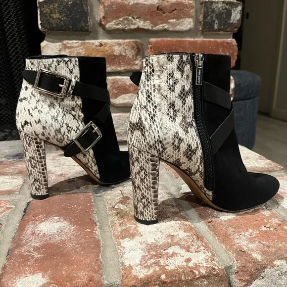 Jimmy Choo Dee Dee Watersnake Suede Ankle Boots sz 6.5 - Picture 5 of 12